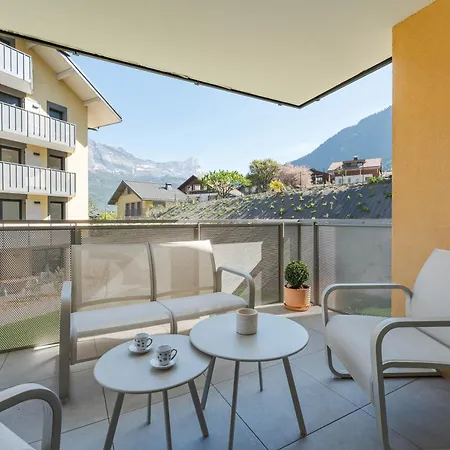 Appartamento Alpin Moderne 2pax Proche Gare Et Thermes Paisible
